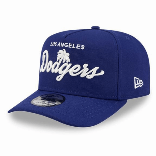 Bone Masculino New Era 9FIFTY A-Frame MLB LA Dodgers Azul-60758337- -1-